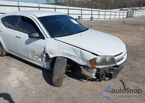 2014 Dodge Avenger Se z USA, uszkodzony, nr VIN 1C3CDZAB8EN189629